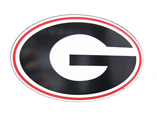 Craftique Georgia Bulldogs Pink G Logo Decal-12In - Dawg Fans Only