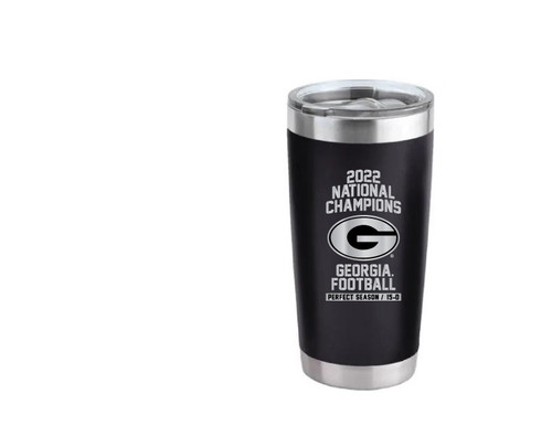 Officially Licensed Georgia Collegiate Bulldogs 2022 National Champs Perfect Season UGA National Champions 28oz. Collectors Stein Scoreboard