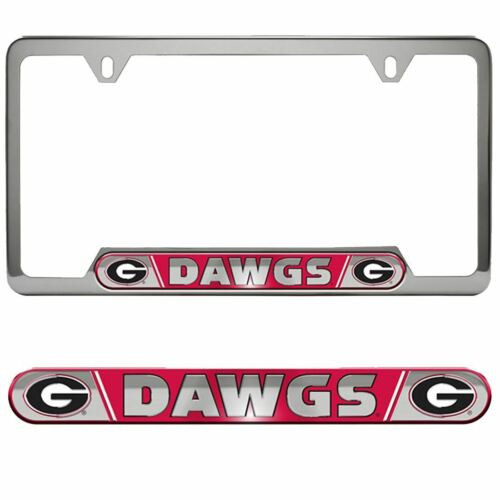 Team ProMark NCAA Georgia Bulldogs License Plate Badge Frame
