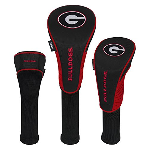 Team Effort Georgia Bulldogs Set of Three Headcovers Team Effort Georgia Bulldogs Set of Three Headcovers