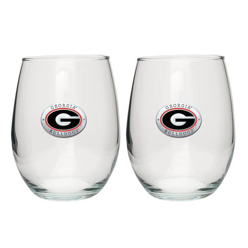 Heritage Pewter NCAA University of Georgia Stemless Goblet