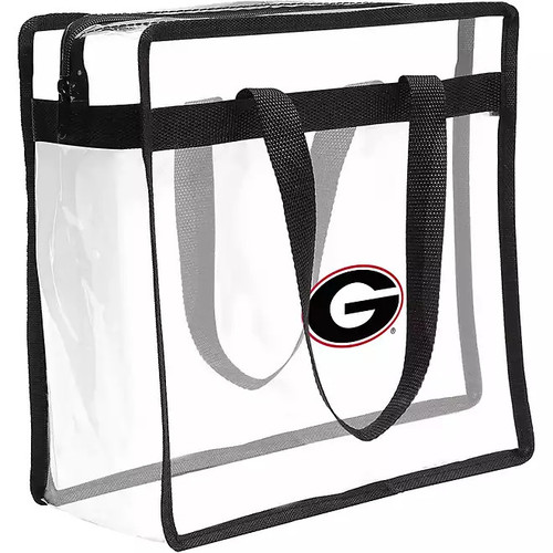 WinCraft Georgia Bulldogs Clear Gameday Tote with Georgia G