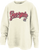 Pressbox NCAA Georgia "Harlow" Long-Sleeve Crewneck Oversized Corded Sweatshirt