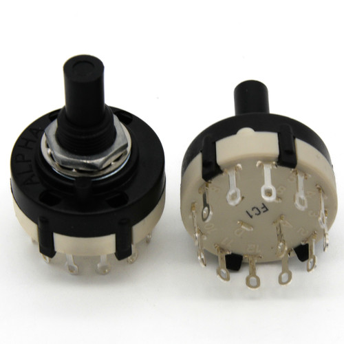1P12T Rotary Switch - Solder Lug 1P12T Rotary Switch - Solder Lug