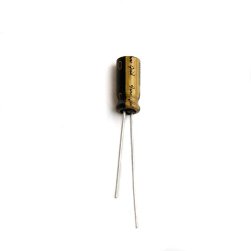 Aluminum Electrolytic Capacitor - Fine Gold Audio - 10 pack Aluminum Electrolytic Capacitor - Fine Gold Audio - 10 pack