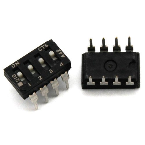 DIP Switch - 4 Position DIP Switch - 4 Position
