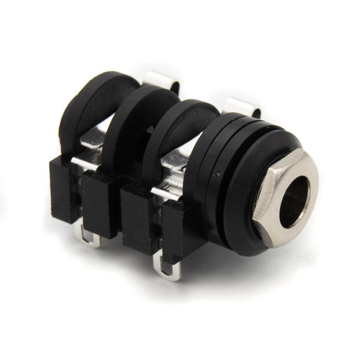 1/4" TS Enclosed Switched Jack - Solder Lug 1/4" TS Enclosed Switched Jack - Solder Lug