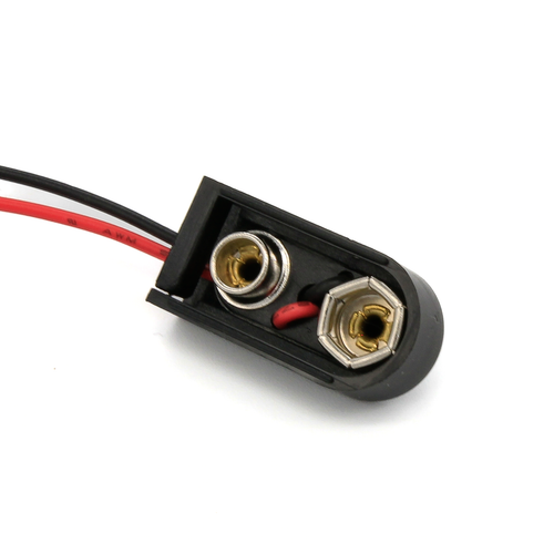 9v Battery Clip - Side Wires