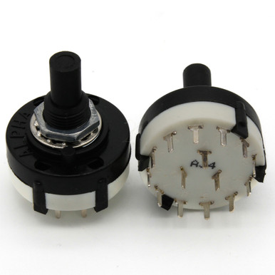 3 Pole 12 Position Rotary Switch - PCB Mount