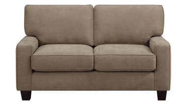 Serta Palisades 61" Loveseat in Tan