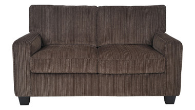 Serta Palisades 61" Loveseat in Brown