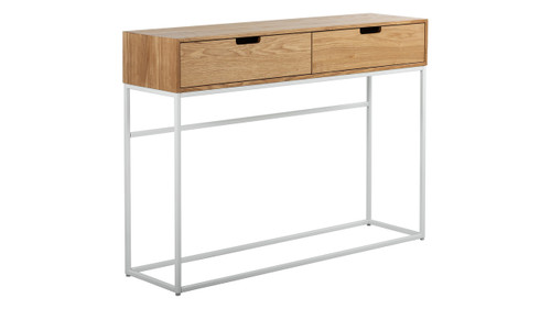 Serta Camden 2 Drawer Console Table, Classic Pine