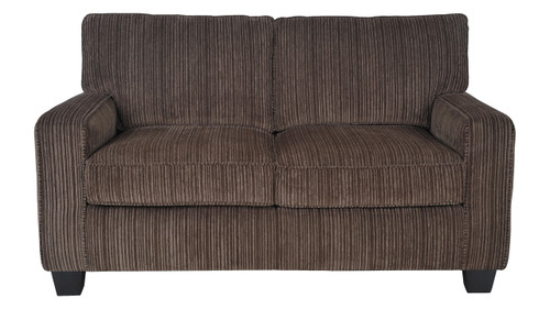 Serta Palisades 61" Loveseat in Brown