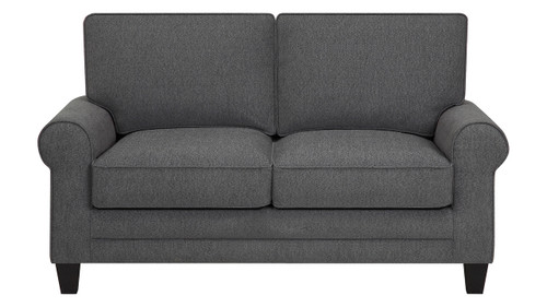 Serta Copenhagen 61" Loveseat in Gray
