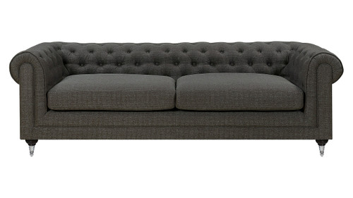 Elle Decor Amery Tufted Sofa, French Gray