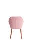 Elle Decor Roux Arm Chair, French Blush