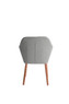 Elle Decor Roux Arm Chair, French Gray