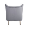 Wyatt Wingback Chair, Gray
