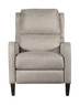 Tommy Hilfiger Eddington Modern Recliner Chair with Nailheads, Classic Beige Melange