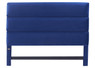 Tommy Hilfiger Sutton Upholstered Headboard, King Size, Navy Blue Velvet