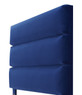 Tommy Hilfiger Sutton Upholstered Headboard, Queen Size, Navy Blue Velvet