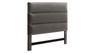 Tommy Hilfiger Sutton Upholstered Headboard, Queen Size, Light Gray Velvet