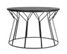 Elle Decor Fleur Coffee Table, Noir Black