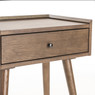Serta Waldon One Drawer Side Table, Ash