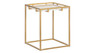 Tommy Hilfiger Ellery Side Table, Satin Gold