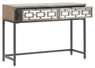 Tommy Hilfiger Hayworth Mirrored Console Table, Ash Gray