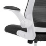 Serta Works Creativity Mesh Office Chair with Chrome Base, Jet Black