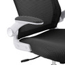 Serta Works Creativity Mesh Office Chair with Chrome Base, Jet Black