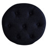 Elle Decor Penelope Round Tufted Stool - Rich Navy