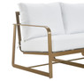 Elle Decor Mirabelle Outdoor Sofa, French Gold