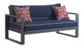 Tommy Hilfiger Monterey Outdoor Sofa, Gray Gunmetal
