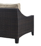 Serta Tahoe Outdoor Loveseat, Terra Brown Wicker