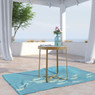 Elle Decor Mirabelle Outdoor Side Table, French Gold