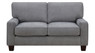 Serta Palisades 61" Loveseat in Gray