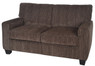 Serta Palisades 61" Loveseat in Brown