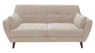 Elle Decor 73" Mid-Century Modern Amelie Sofa in Beige