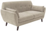 Elle Decor 73" Mid-Century Modern Amelie Sofa in Beige