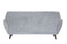 Elle Decor 73" Mid-Century Modern Amelie Sofa in Light Gray