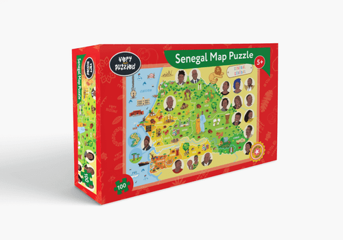 SEnegal Map Puzzle only at AshayByTheBay.com