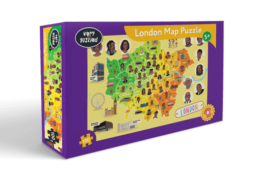 London Map Jigsaw Puzzle With FREE Map