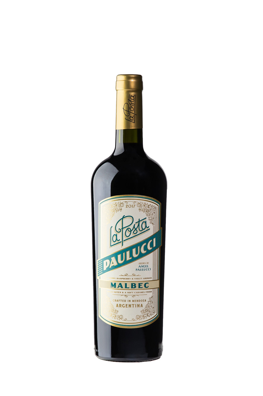 La Posta Paulucci Malbec 750 ml 419728BT La Bodega de Méndez