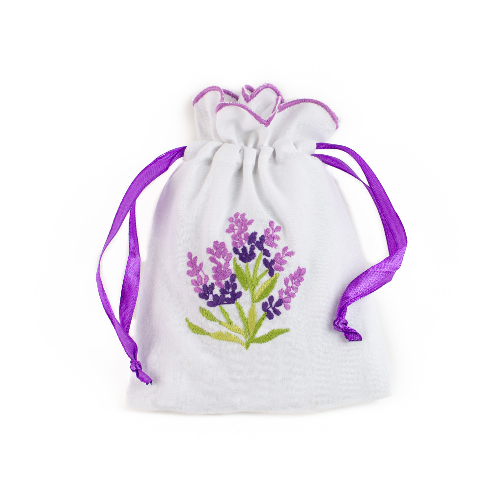 LAVENDER SACHET BAG - SCALLOPED EDGE