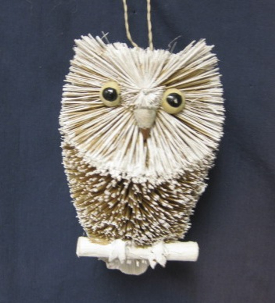 HANDMADE ORNAMENT - SNOWY OWL