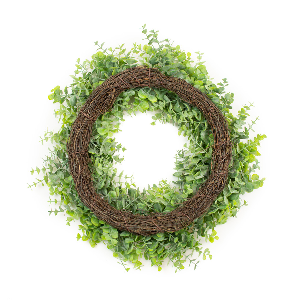 BABY EUCALYPTUS WREATH - 16 INCH