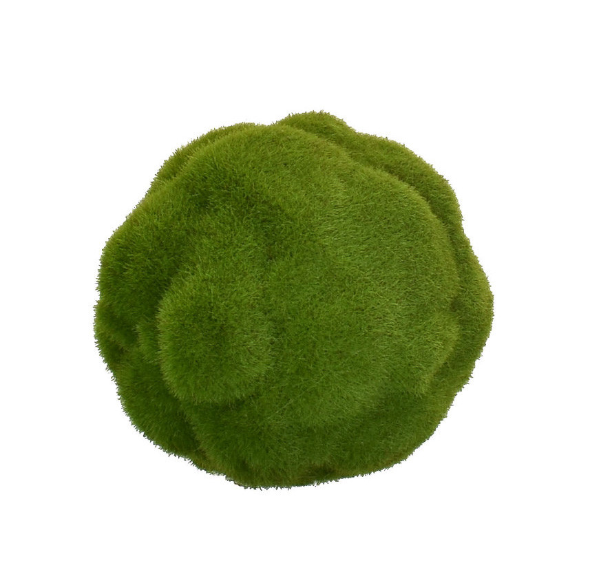 FAUX MOOD MOSS BALL - 4.5 INCH