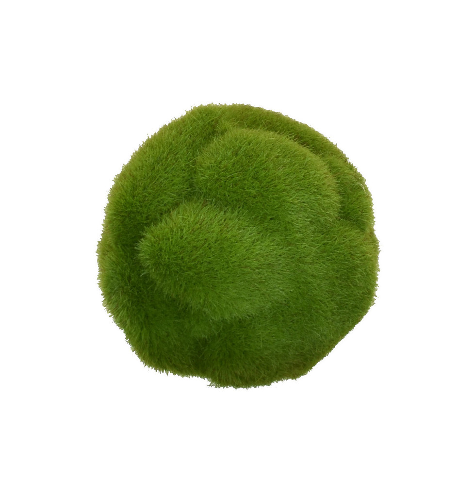 FAUX MOOD MOSS BALL - 3.5 INCH